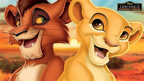 Hd Wallpaper The Lion King 2 Simbas Pride Kiara And Kovu Disney