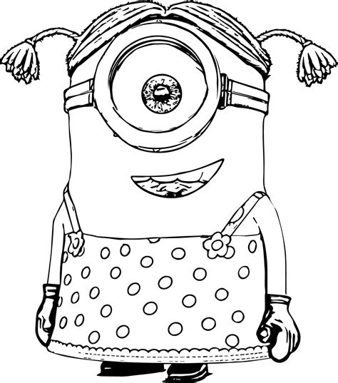 Minions Coloring Pages Wecoloringpage Раскраски Миньоны Раскраска