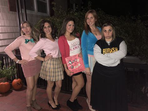 Mean Girls Group Costume Halloween Diy Girl Group Costume Mean