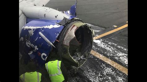 1 Dead After Southwest Jet Blows An Engine Woman Nearly Sucked Out