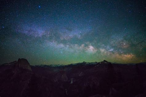 Milky Way Rising Over Yosemite National Park Smithsonian Photo