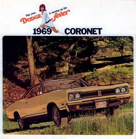 Just A Car Guy The 1969 Dodge Coronet Brochure