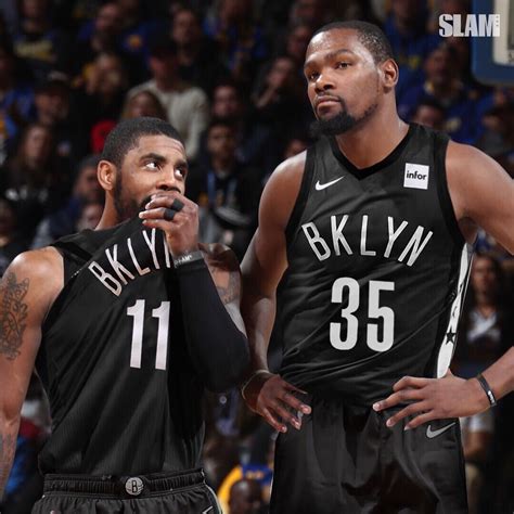 Get the nike brooklyn nets jerseys in nba fastbreak, throwback, authentic, swingman and many more styles at fansedge today. Kyrie + KD in Brooklyn 🤯 | Scoopnest