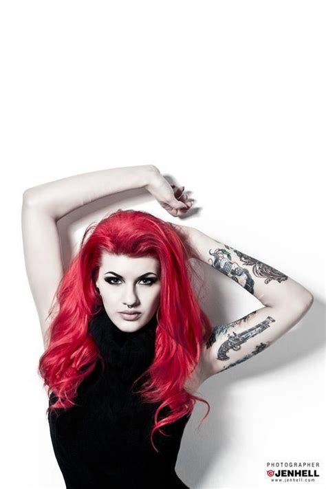 Naughty Redhead Swedish Beauty Lenore Caine Ink