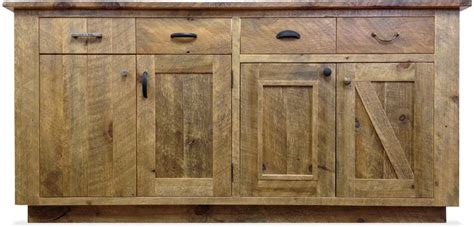 Rustic cabinets using 120 year old wood. Reclaimed wood cabinets for the kitchen | reclaimed ...