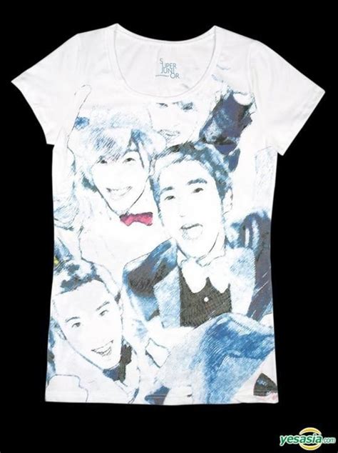 Yesasia Super Junior T Shirt White Limited Edition Tsmale