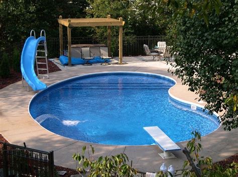 Backyard Inground Pool Designs Large And Beautiful Photos Photo To