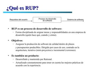 Proceso Unificado De Rational Ppt Descarga Gratuita