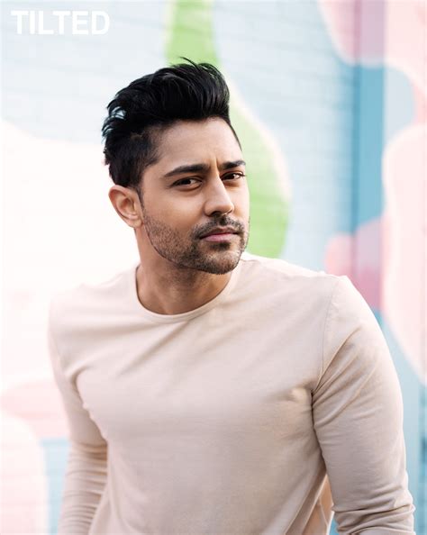 Manish Dayal Tilted Style