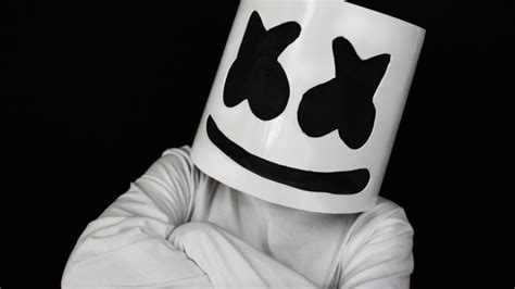 Who is the man behind the mask? Marshmello Helmet D.I.Y. Costume - YouTube