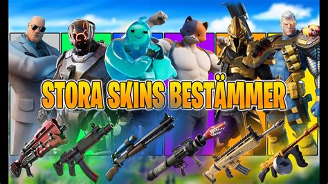Poki fortnite predicted item shop reacts to daequan calling her. THICC SKINS BESTÄMMER MINA VAPEN I FORTNITE - YouTube
