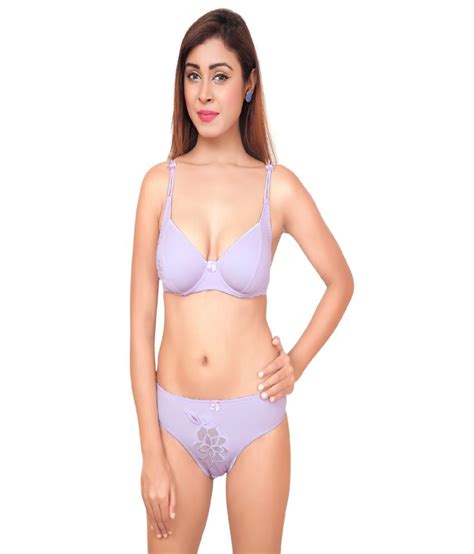 Buy Softy Purple Bra Panty Sets Online At Best Prices In India Snapdeal