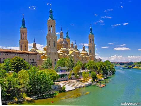 Basilica Of Our Lady Of The Pillar Zaragoza Picture By