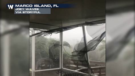 Marco Island Left With Extensive Damage After Irma Youtube
