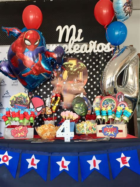 Learn about your favorite marvel characters, super heroes, & villains! Pin de Daryl Jara en Fiestas | Fiesta de super heroes ...
