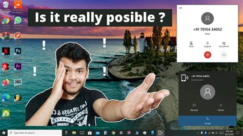 How To Make And Receive Calls On Laptop In Windows 10 Using Your Phone