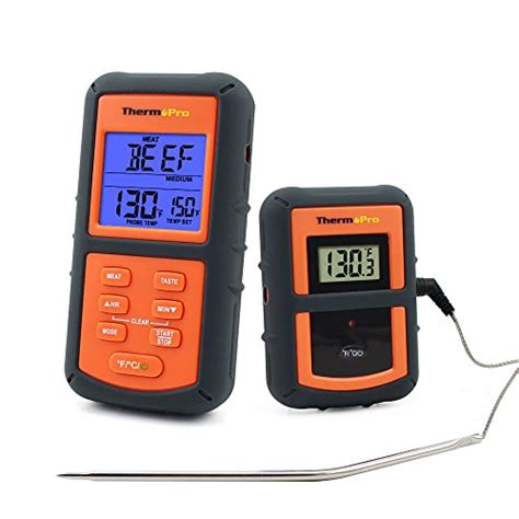 Thermopro Tp07s Wireless Meat Thermometer For Cooking Digital Grill