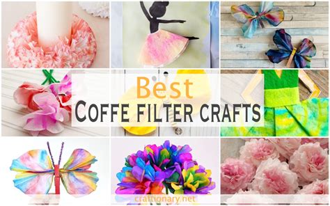 40 Best Coffee Filter Crafts Projects Craftionary