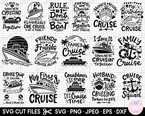 Cruise Svg Bundle Cruise Png Bundle Cruise Ship Svg Cruise Etsy Canada