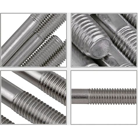 Double End Threaded Stud Bar Rod Screws Bolts A2 304 Stainless Steel