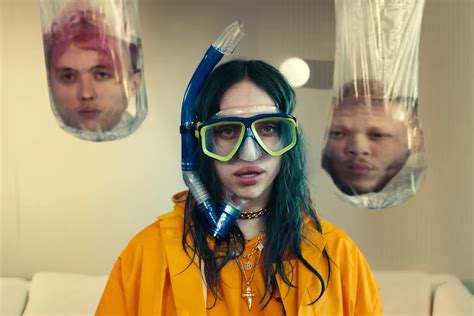 Billie Eilish Lets Her Bloody Nose Run In Wild New ‘bad Guy Video