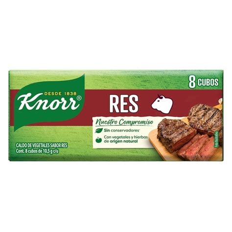 Caldo De Res Knorr 8 Cubos De 105 G Cu Walmart