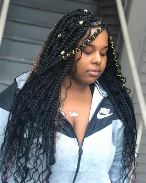 Box braiding is a style of braiding hair that protects the natural hair and scalp even as it incorporates the synthetic/natural hair extensions to extend the braids. 20 Stylish Bohemian Braids Hairstyles for this Season ...