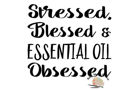 Essential Oils Svg File Essential Oils Decal Svg Doterra