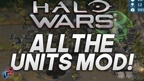All The Units Halo Wars Mod Youtube