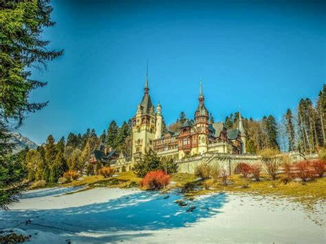 Peles Castle Romania Winter Romaniatourstore