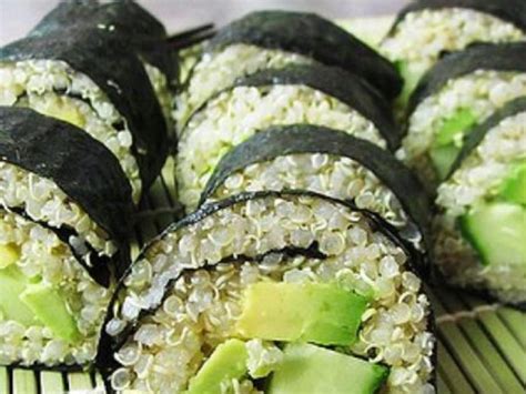 Quinoa Sushi Recipe And Nutrition Eat This Much