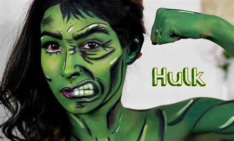 Hulk Makeup Cosplay Bios Pics