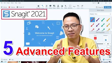 Top 5 Advanced Features Of Snagit 2021 Youtube