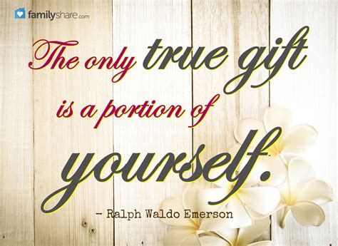 The Only True T Is A Portion Of Yourself Ralph Waldo Emerson True