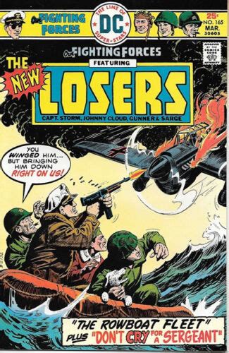 Our Fighting Forces Comic Book 165 The Losers Dc Comics 1976 Fine Ebay