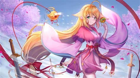 Anime Fox Girl Wallpapers Top Free Anime Fox Girl Backgrounds