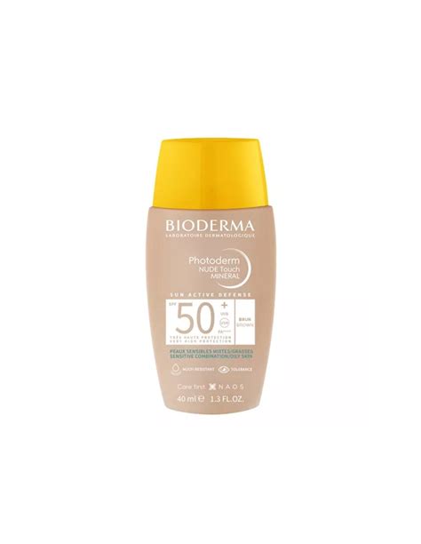 Bioderma Photoderm Nude Touch Mineral SPF50 Marrón 40ml