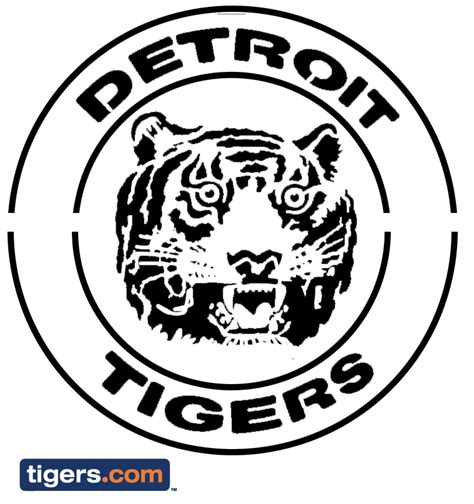 Detroit Tigers Retro Logo Pumpkin Stencil Sportslogosnet News