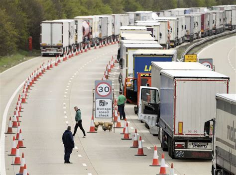 Operation Brock Contraflow To Return Tonight On M20 Between Ashford And Maidstone For Start Of