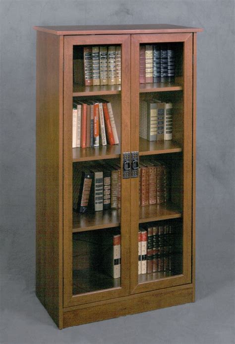 Ameriwood Glass Door Bookcase Glass Cabinet Doors