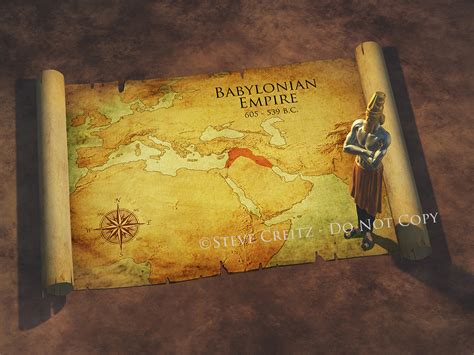 Daniel 2 Map Babylon Hd — Creitz Illustration Studio