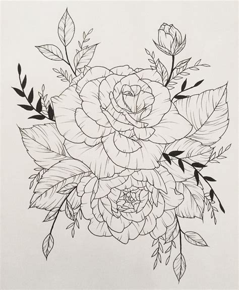 What do the colors on a rose tattoo mean? 🌹🌹 #roses #rose #flowers #tattoo #flash #leaves # ...