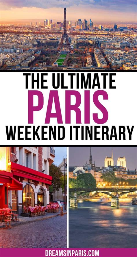 Planning To Go For A Weekend Trip To Paris Here Is The Perfect 2 Day