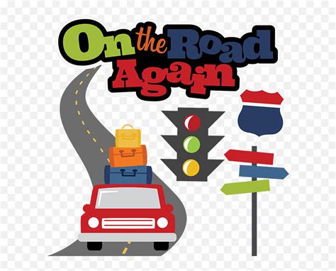 Car Road Trip Clipart Emojiroad Trip Emoji Free Transparent Emoji