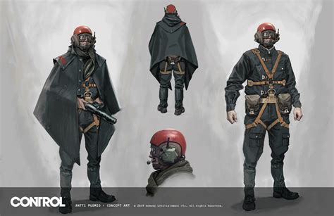 Artstation Control Character Designs Antti Puomio Character Design