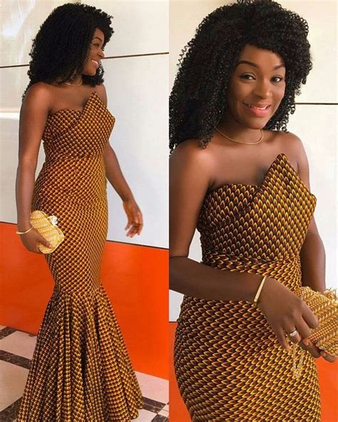 Fashionable African Dresses Of Ankara Dresses Of The Year