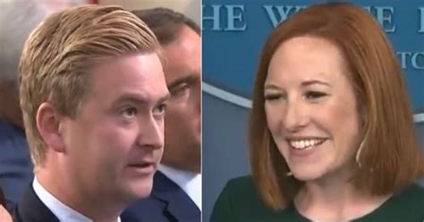 Peter Doocy Tells Jen Psaki That He S Sorry To See You Go And She