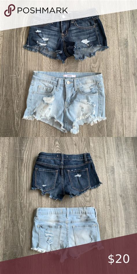 A Set Of Klique B Super Short Shorts Sz Xs They Both Are 98 Cotton 2