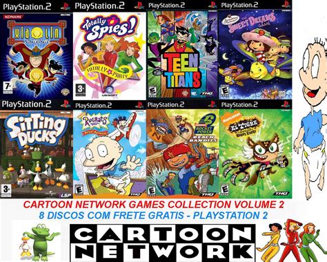 Cartoon Network Games Collection Vol2 Playstation 2 R 8000 No