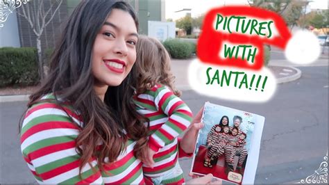 Pictures With Santa Vlogmas Day 8 Youtube